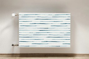 Magnes dekoracjny na kaloryfer Niebieskie linie