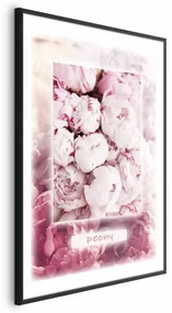 Plakat Delikatność wiosny 29,7x42 cm z ramą czarną z marginesem ARTGEIST B