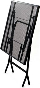 Metalowy stół ogrodowy ZWMT-70F - 72 cm, składany