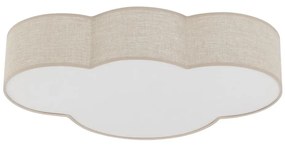 Brilagi - Dziecięca oprawa sufitowa NIMBUS 4xE27/15W/230V 46x63 cm beżowa