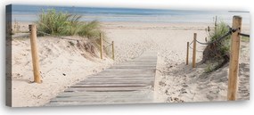 Obraz na płótnie, Ścieżka na plażę