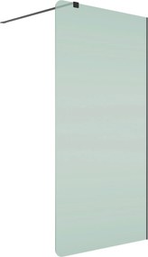 Ścianka prysznicowa WALK IN FIX zielona 8 mm MOLIS NATURE Green Round MASSI I Różne rozmiary : Kolor profili kabiny - złoty, Szerokość ścianki - 90 cm , Typ montażu - WALK in FIX (Do ściany)