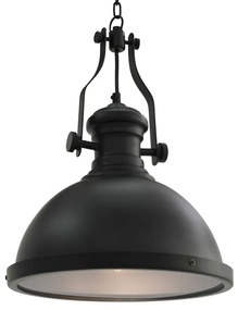 Czarna industrialna lampa sufitowa - EX173-Rozi