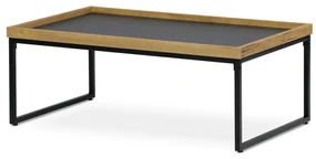 Stół konferencyjny z ozdobną krawędzią, 100 x 60 x39 cm