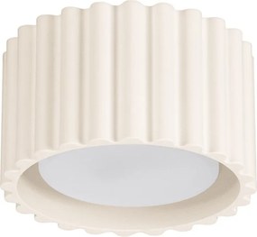 Beżowa metalowa lampa punktowa ø 10 cm Zora – Sollux