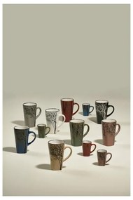 Czerwony kamionkowy kubek 500 ml Hela – Villa Collection