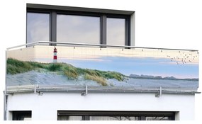 Plastikowa osłona balkonowa 500x85 cm North Sea Coast – Maximex