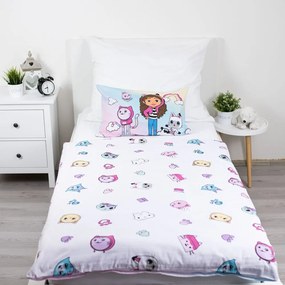 Bawełniana pościel dziecięca do łóżeczka 100x135 cm Gabby's Dollhouse "Sugar Dream" – Jerry Fabrics