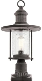 Kichler KL-RIVERWOOD3-M - Lampa zewnętrzna RIVERWOOD 1xE27/60W/230V IP44 czarny