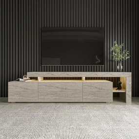 Stolik pod telewizor Beliz Travertine