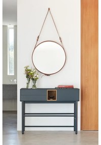 Ciemnoszara konsola 35x120 cm Corvo – Teulat