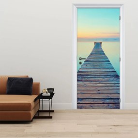 Fototapeta na drzwi - Molo w nieskończoność (95x205cm)