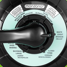 Monzana Filtr piaskowy do basenu AQUA 9 960 l/h, niebieska