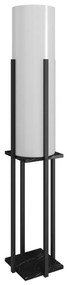 Czarno-biała lampa stojąca (wysokość 160 cm) Dor – Opviq lights