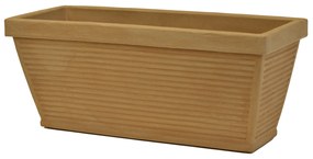 Donica ogrodowa prostokątna Fokus 80 x 30 x 32 cm brązowa PATIO