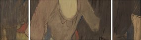 Obraz - Henri de Toulouse-Lautrec, La Goulue and Her Sister, reprodukcje (170x50 cm)