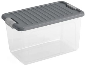 Plastikowy pojemnik z pokrywką 49x30x28,5 cm W box M – KIS