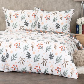 4Home Pościel flanelowa Winter nature, 140 x 220 cm, 70 x 90 cm