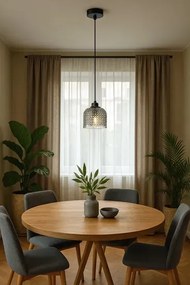 Wisząca długa lampa grafitowa K2-W32