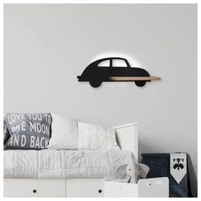 Czarna lampa dziecięca Car – Candellux Lighting