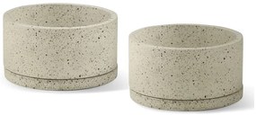 Betonowe doniczki zestaw 2 szt. ø 30 cm Terrazzo – Bonami Selection