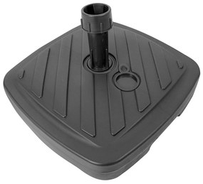 Podstawa do parasola szara 39 x 39 cm 12 l