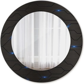 Lustro dekoracyjne okrągłe Futurystyczny abstrakcyjny