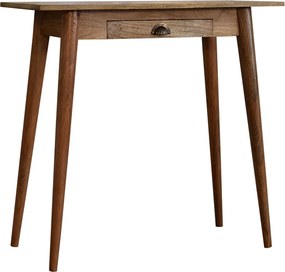 Mini biurko w stylu skandynawskim.