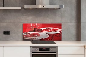 Panel nad Blat Kuchenny Róża, Serca i Kieliszki