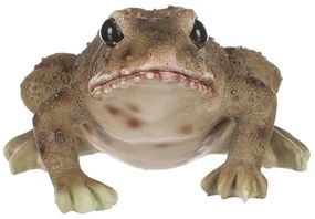 Dekoracja ogrodowa Żaba, 10 x 6 x 8 cm,  polyresin