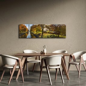 Obraz kanału wodnego (170x50 cm)
