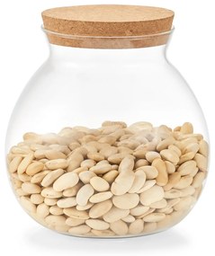 Pękaty słoik zamykany korkiem, 1700 ml