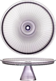 Szklany półmisek z kloszem Tayo – Bloomingville