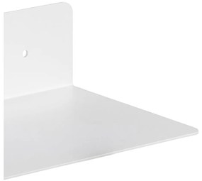 Biała metalowa półka ścienna Actona Joliet, szer. 50 cm