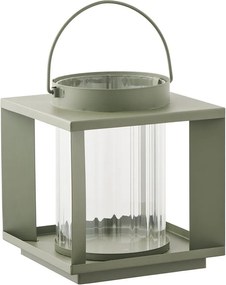 Metalowo-szklany lampion (wysokość 20,5 cm) Lohals – House Nordic