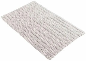 Biały dywanik łazienkowy 50x80 cm Voltis – douceur d'intérieur