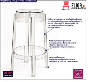 Transparentny hoker w nowoczesnym stylu - Labis 2X