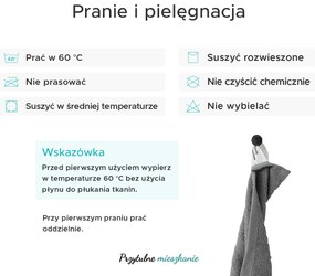 Ręcznik AQUELLA 50x90 cm niebieski, 100% bawełna