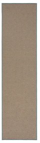 Niebiesko-naturalny chodnik na schody z juty 60x600 cm Diamond – Flair Rugs