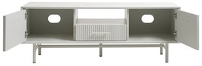 Szara szafka pod TV 140x50x45 cm Palma – Unique Furniture