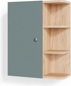 Szafka łazienkowa zielony 47.2x20.8x59.2 fynn