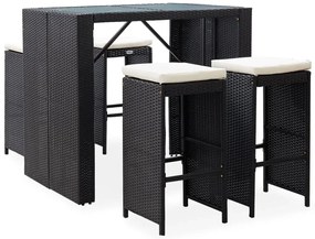 Rattanowy 5-cz. zestaw ogrodowy F0-G23