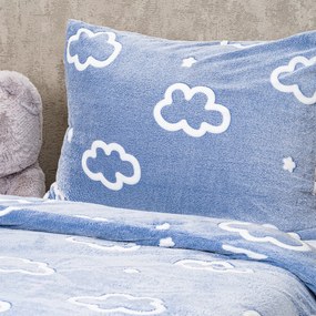 4Home Świecąca pościel mikroflanela Cloud, 140 x 200 cm, 70 x 90 cm