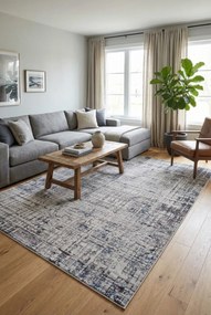 Nowoczesny dywan w kratkę W9-L10