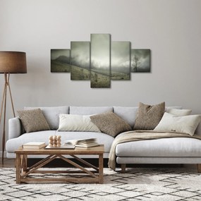 Obraz krajobrazu przed burzą (125x70 cm)
