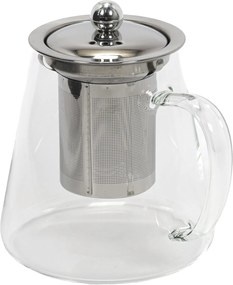 Czajnik z zaparzaczem, szklany i przezroczysty dzbanuszek, pojemny zaparzacz na herbatę.