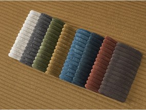 Musztardowa sztruksowa sofa 170 cm Giorgia – Bobochic Paris