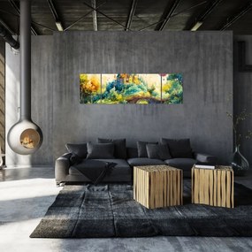 Obraz - Baśniowy zamek (170x50 cm)