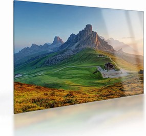 Obraz na szkle - Dolomity (70x50 cm)