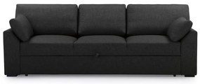 Antracytowa rozkładana sofa 233 cm Janson – Scandic